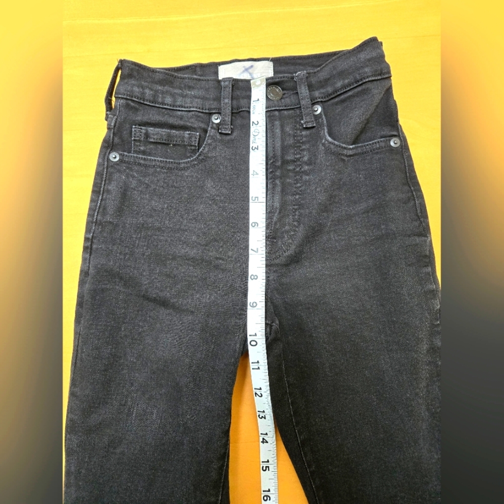 Everlane Normcore Classic Black Women's Skinny Leg Jeans 24 Regular - Picture 10 of 10